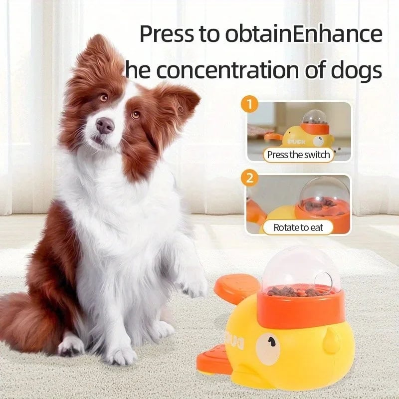 🐶Flash Sale🐱Duck Pet Feeder - Interactive Pecking Fun for Pets!