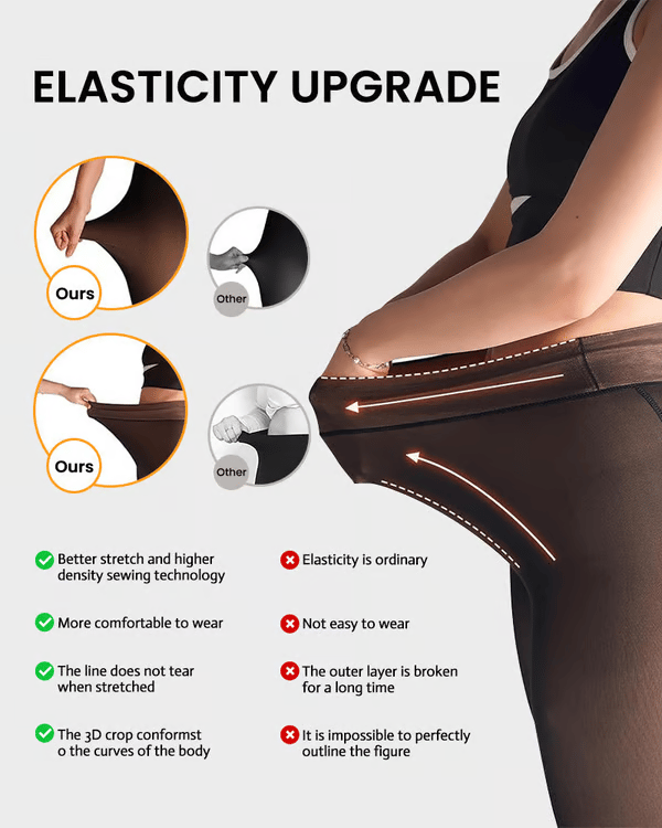🏆#1 Bestselling🏆Magic Velvet Lined Leggings • Closed Foot (Looks Like Pantyhose)
