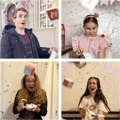 ✨Christmas Exploding Confetti Surprise Card – Pop-Up Joy in Every Envelope 🎄✨