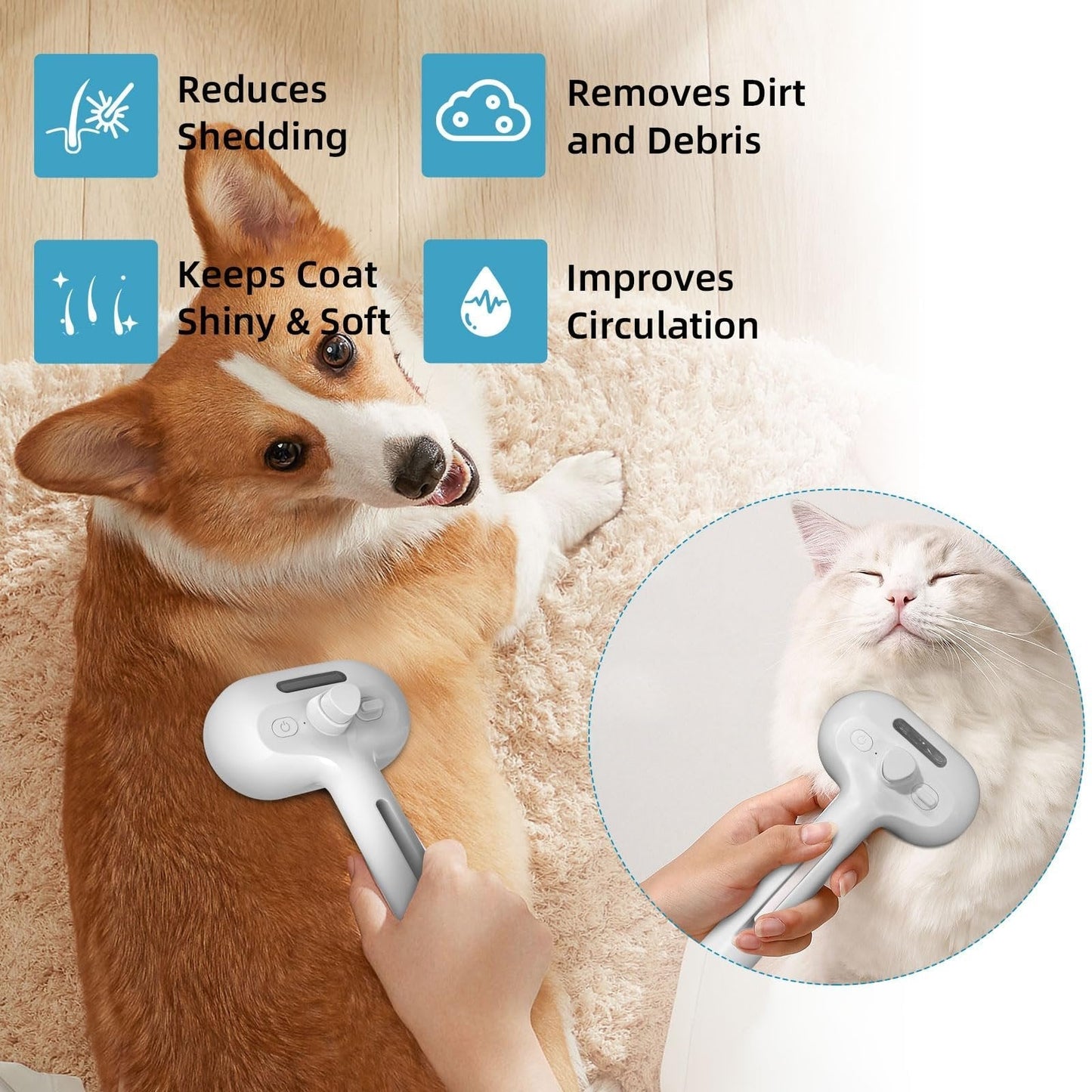 🔥Buy 2 Get 60% Off🔥Pet Spray Hair Removal Comb