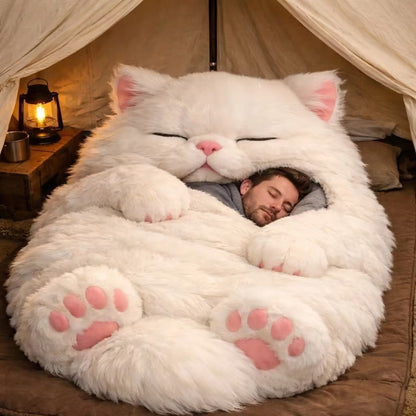 🔥Hot Sale 49% off🌟🐱 Fluffy cat sleeping bagy💤