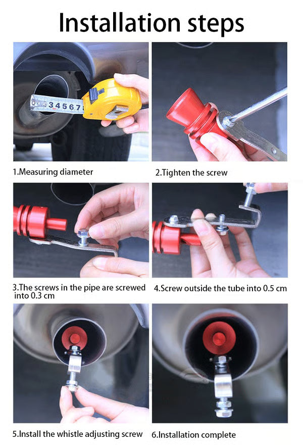 💥LAST DAY SALE💕Exhaust Pipe Oversized Roar Maker（Cars and Motorcycles)