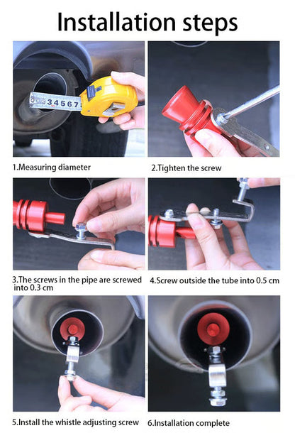 💥LAST DAY SALE💕Exhaust Pipe Oversized Roar Maker（Cars and Motorcycles)