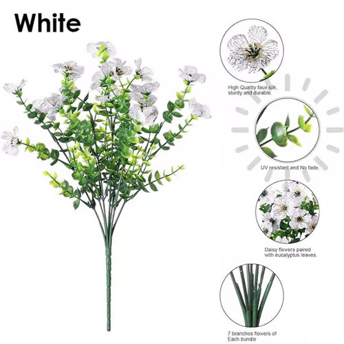 🌸Last Day 70% OFF - UV Resistant Colorful Artificial Flower