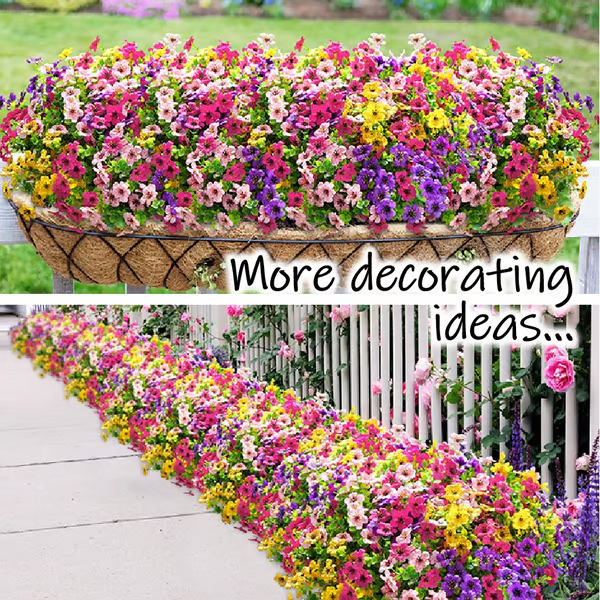 🌸Last Day 70% OFF - UV Resistant Colorful Artificial Flower