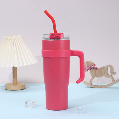 🔥Buy 2 get 60% off🌟Stainless Steel Insulated Cup 20/30/40oz Tumbler with Handle and Straw