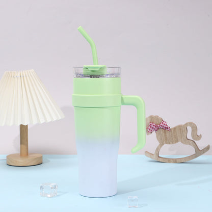 🔥Buy 2 get 60% off🌟Stainless Steel Insulated Cup 20/30/40oz Tumbler with Handle and Straw