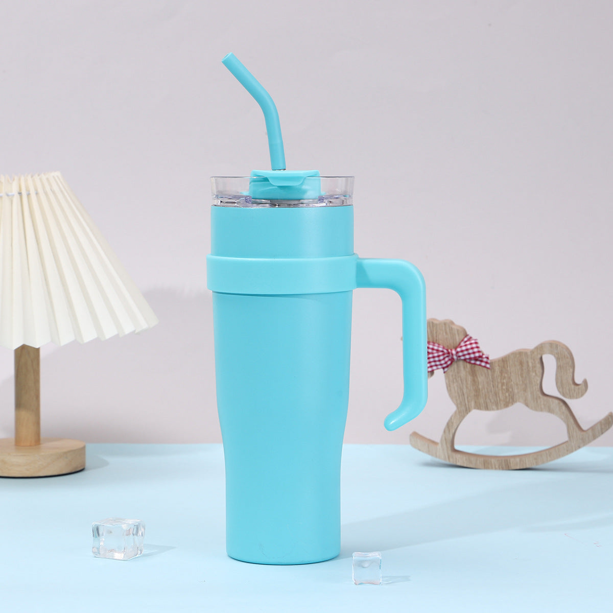 🔥Buy 2 get 60% off🌟Stainless Steel Insulated Cup 20/30/40oz Tumbler with Handle and Straw