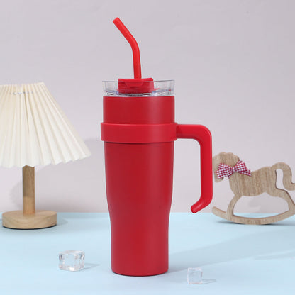 🔥Buy 2 get 60% off🌟Stainless Steel Insulated Cup 20/30/40oz Tumbler with Handle and Straw