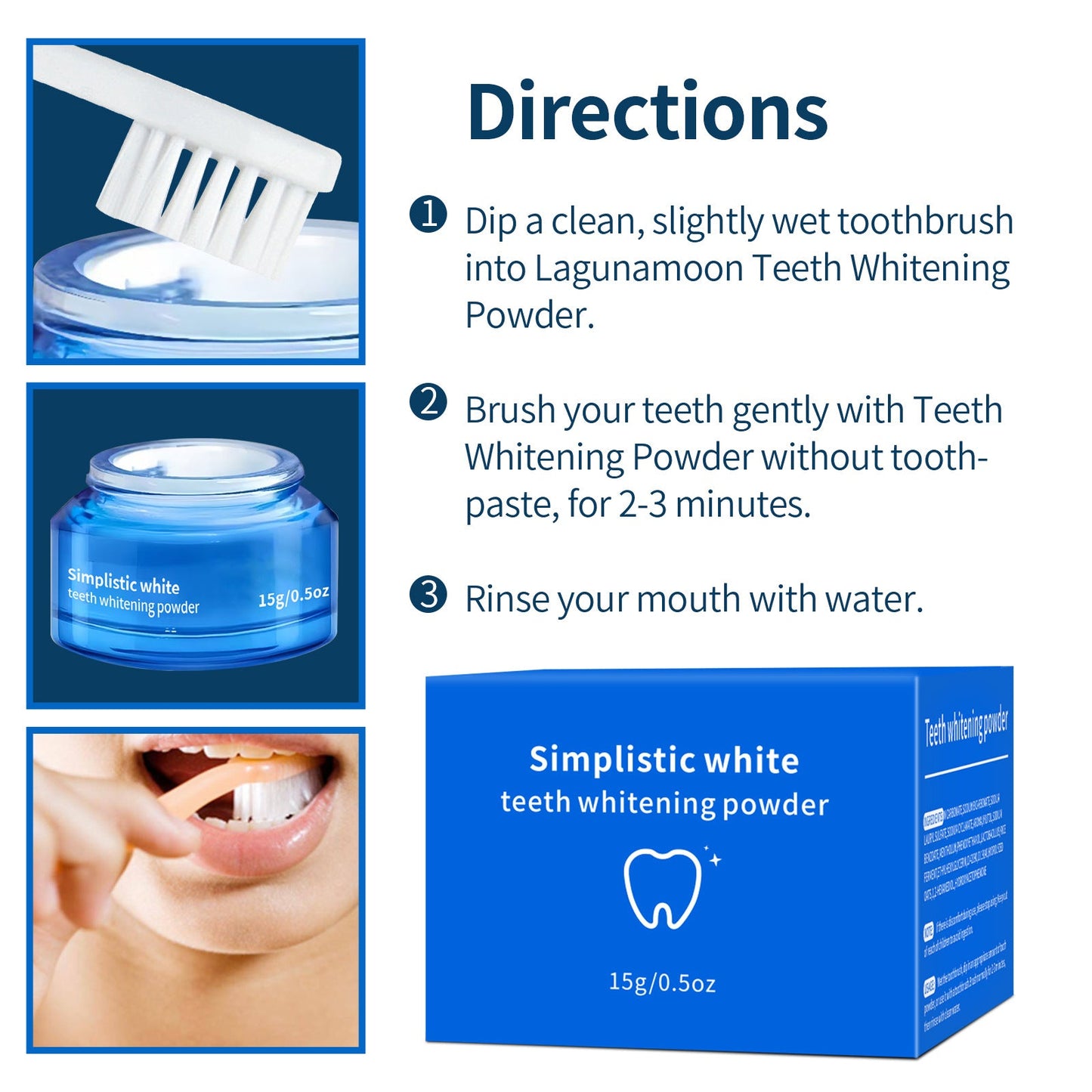 🔥Buy 2 get 60% off🌟Teeth Whitening Powder