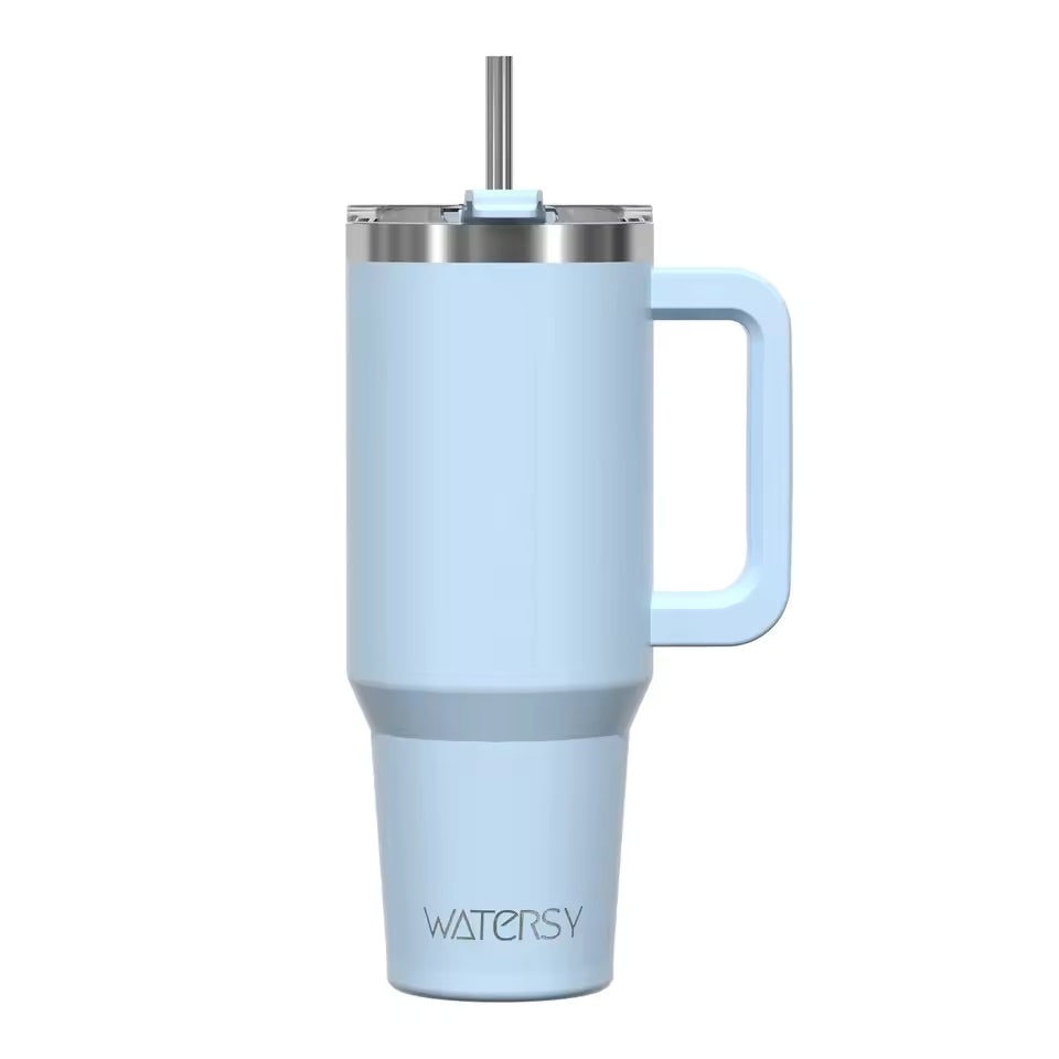 🔥Buy 2 get 60% off🌟Stainless Steel Insulated Cup 20/30/40oz Tumbler with Handle and Straw