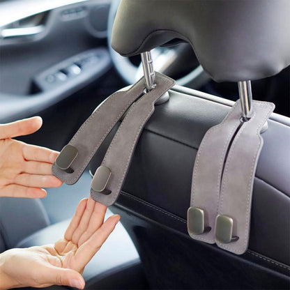 🔥Buy 2 get 2 free🌟Boundless Dual Suede Headrest Hooks