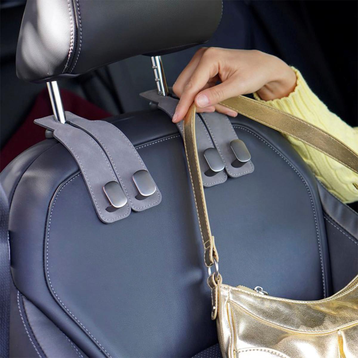 🔥Buy 2 get 2 free🌟Boundless Dual Suede Headrest Hooks