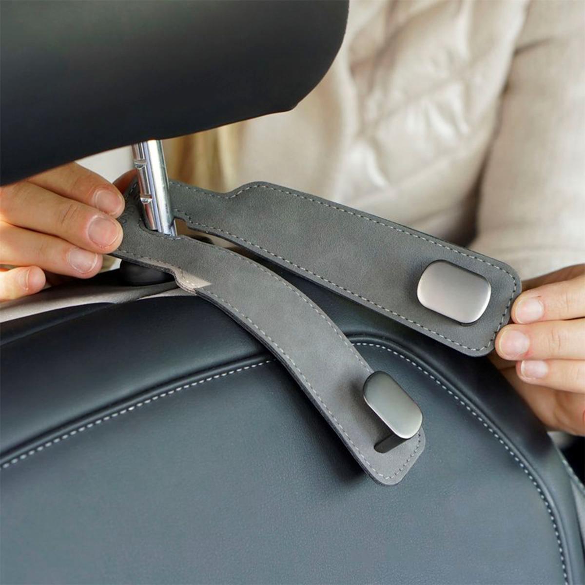 🔥Buy 2 get 2 free🌟Boundless Dual Suede Headrest Hooks