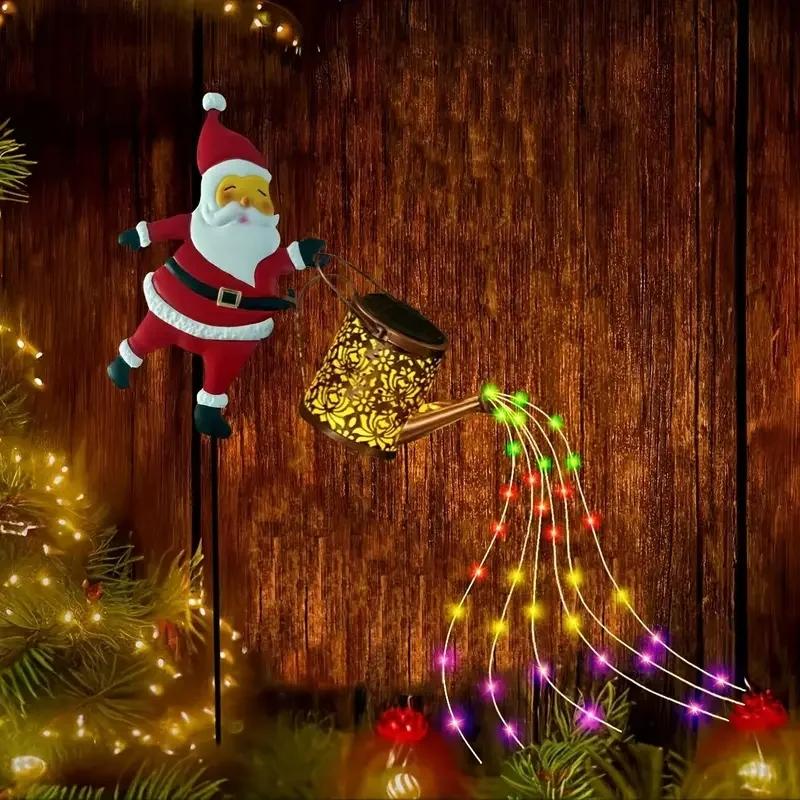 🔥Buy 2 Get 60% Off🔥Christmas Solar Kettle Lights Garden Lawn Decorative Lights