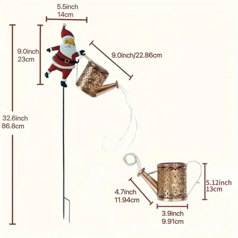 🔥Buy 2 Get 60% Off🔥Christmas Solar Kettle Lights Garden Lawn Decorative Lights